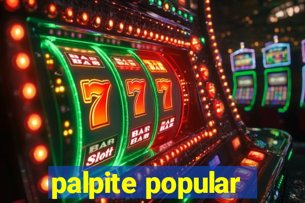 palpite popular